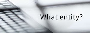 What entity? cover