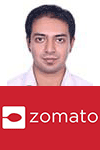 company logo for Zomato Pvt. Ltd.