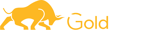 silver gold bull logo