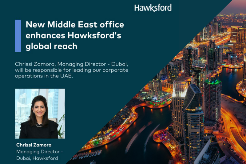 New Middle East office in Dubai enhances Hawksford's global reach